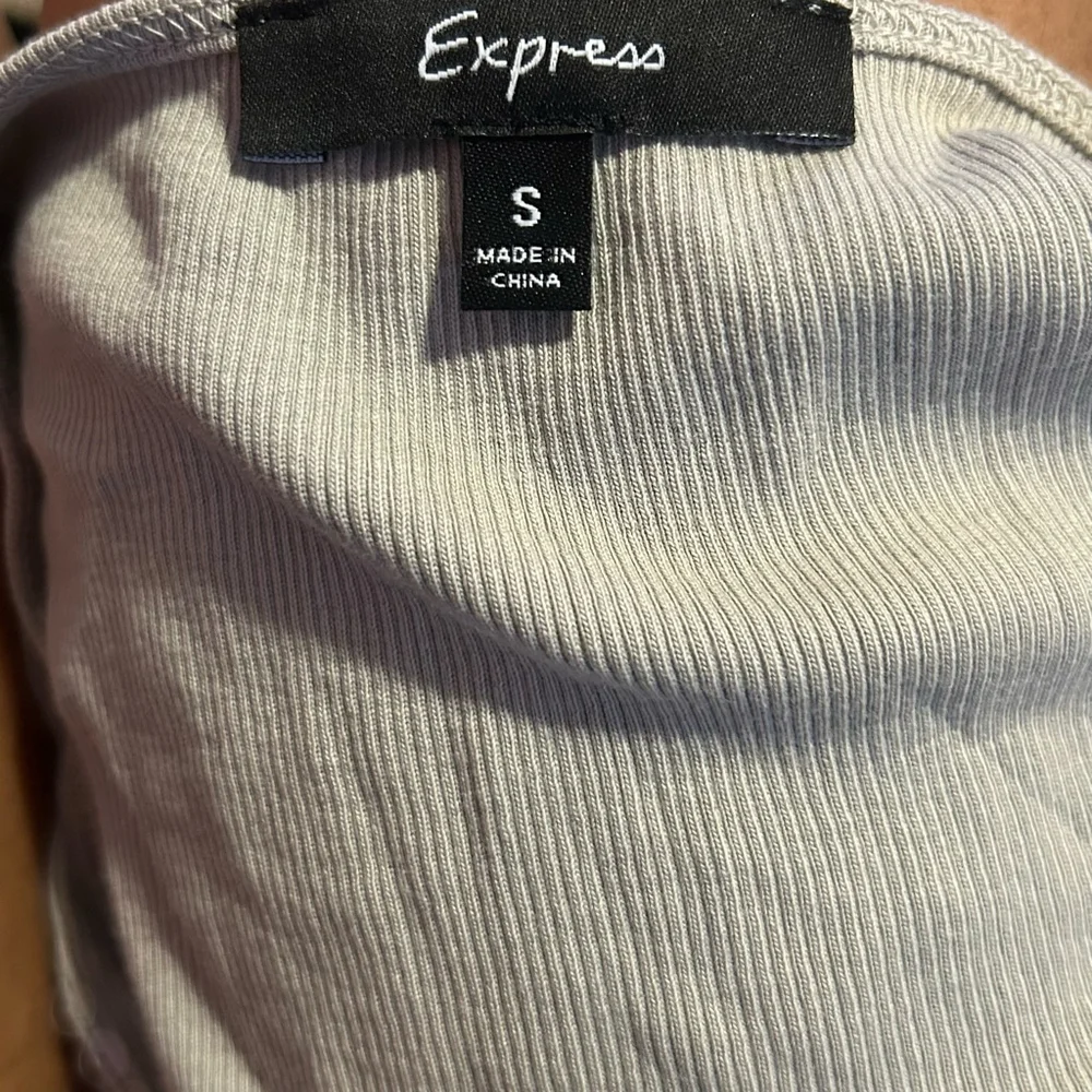 Women's Express Tank Top Size S Gray Silver Sequin - Picture 6 of 6